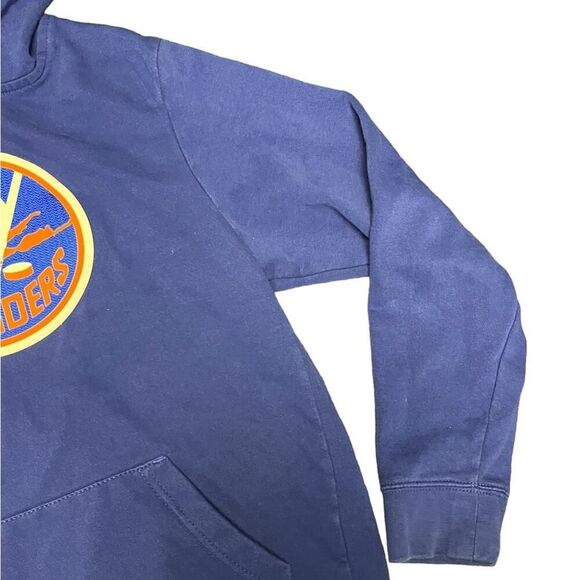 Y2K Blue Majestic Ladies New York Islanders NHL pullover sweatshirt size small - Picture 4 of 6